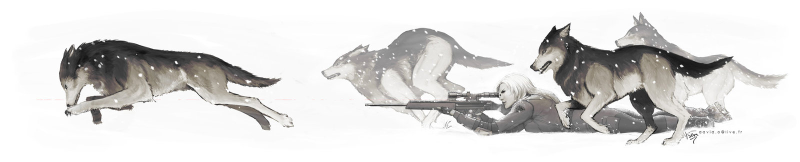 Illustration for article titled She's Just Running With The Wolves, Man